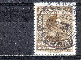 KING ALEXANDER-50 P-POSTMARK-BEOGRAD-BELGRADE-SERBIA-SHS-YUGOSLAVIA-1926 - Gebraucht