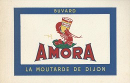 Moutarde  "  AMORA   "    - Ft  =  13 Cm  X  21 Cm - Mostard