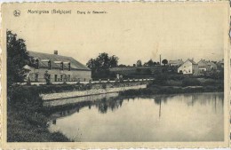 Momignies   : Etang De Beauwelz  (  Ecrit Avec Timbre ) - Momignies