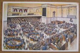 USA New York American Stock Exchange Interior Early 70s Postcard - Altri & Non Classificati