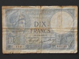 FRANCE  10  FRANCS  1936 GS     -    (Nº03434) - 10 F 1916-1942 ''Minerve''