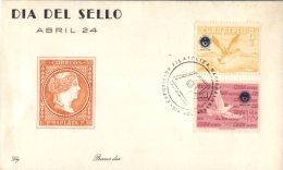 (334) Cuba Island - Ile De Cuba - FDC Cover  - Stamp Day - FDC