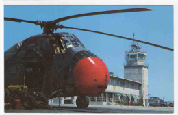 Search & Rescue Helicopter UH-34D El Toro California Postcard - Helikopters