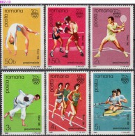 ROMANIA, 1988, 24 Nd Summer Olympic Games, Seoul, MNH (**), LPMP/Sc. 1203/3512-17 - Neufs