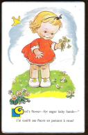 MABEL LUCIE ATTWELL / GOD'S FLOWER FOR EAGER BABY HANDS / J'AI CUEILLI CES FLEURS POUR VOUS ! - Attwell, M. L.