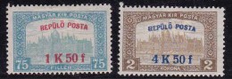 Hongrie 1918 N°Y.T. :  PA. 1 Et 2 * - Ongebruikt