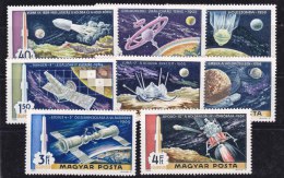 Hongrie 1969 N°Y.T. :  PA. 309 à 316 * - Unused Stamps