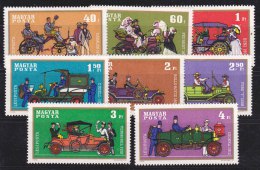 Hongrie 1970 N°Y.T. :  PA. 317 à 324 * - Unused Stamps