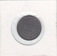 10 CENTIMES Zinc Albert I 1916 FR/FL - 10 Cent