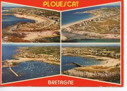 Plouescat Multivues Aérienne Pors Guen Plage Camping Port Kerfissien N° 3404 Jack - Plouescat