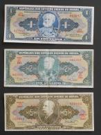 BRAZIL        LOTE 3 BANKNOTES   -    (Nº03460) - Kilowaar - Bankbiljetten