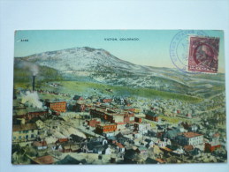VICTOR  (Colorado)  :  Carte Couleur   1920 - Autres & Non Classés