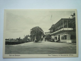 TANZANIE  -  DAR-es-SALAAM  :  The  TREASURY  &  Secretariet  Office - Tanzanie