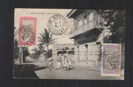 CP Diego-Suarez Madagascar Morombe 1927 - Storia Postale