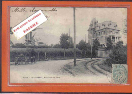 Carte Postale 59. Cassel  Route De La Gare Trés Beau Plan - Cassel