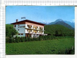 Plaquette Publicitaire -    DOUSSARD -  Haute Savoie  -   \" LE MARTINET \" -  Hôtel - Pension -  Restaurant - Otros & Sin Clasificación