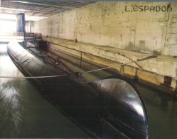 (S636) France - Saint Nazaire And Submarine Espadon - Sous-marins