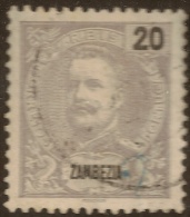 Zambezia – 1898 King Carlos 20 Réis - Zambèze