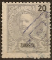 Zambezia – 1898 King Carlos 20 Réis - Zambeze