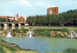 PALENCIA - Rio Carrión (Puente Mayor) -  2 Scans - ESPAÑA - Palencia