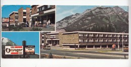 ZS42758 Banff S Voyager Inn Your All Seson Hotel 20x6 Cm  2   Scans - Banff