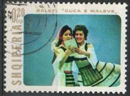 Albania 1976 - Scena Del Balletto "Cuca E Maleve", Scene From Ballet - Albanien