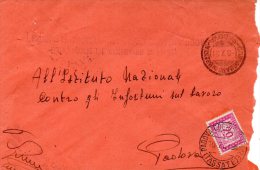 1951  LETTERA CON ANNULLO CARMIGNANO DI BRENTA  PADOVA - Taxe