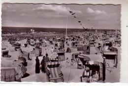 Allemagne - Nordseeheilbad Wangerooge - Animé Bord De Mer  Baigneurs Abris De Plage - CPSM N Et B - Wangerooge