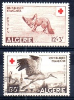 160524005 - ALGERIE Croix Rouge 343 N 344 O - Unused Stamps