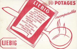 Potages    "  LIEBIG  "         -  Ft  =  21 Cm  X  13.5 Cm - Food