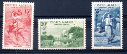 160524008 - ALGERIE Oeuvres Sociales De L'armée 346 347 348 N - Unused Stamps