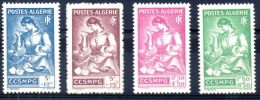 160524011 - ALGERIE General CATROUX 205 206 207 208 N - Unused Stamps