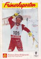 Norvege Norway 1994 - LILLEHAMMER 94 - Postal Magazine -Frimerkeposten N°4 - 28 Pages - Invierno 1994: Lillehammer