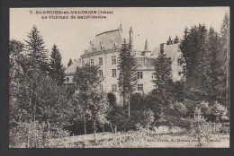 DF / 38 ISÈRE  / SAINT-GEOIRE-EN-VALDAINE / LE CHÂTEAU DE SAINT-GEOIRE / CIRCULÉE EN 1928 - Saint-Geoire-en-Valdaine