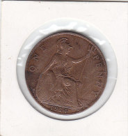 ONE PENNY 1914 - D. 1 Penny