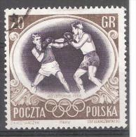 Pologne / Polska; JO Jeux Olympiques MELBOURNE 1956 / Olympics; Boxe / Boxing, Obl, TB - Ete 1956: Melbourne