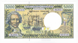 Polynésie Française / Tahiti - 5000 F CFP - Alphabet H.015 / 2011 / Signatures Barroux / Noyer / Besse - Neuf / UNC - Frans Pacific Gebieden (1992-...)