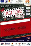 X PASS 96 Targa Florio Irc 2012 STAMPA PRESS Cm.8x11 AUTOMOBILISMO AUTOMOBILIA - Automovilismo - F1