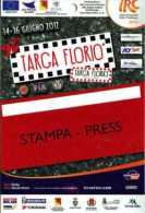 X PASS 96 Targa Florio Irc 2012 STAMPA PRESS Cm.8x11 AUTOMOBILISMO AUTOMOBILIA - Car Racing - F1