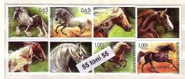 2012  Fauna  Horses  4v.+ Vignette – MNH   BULGARIA / Bulgarie - Nuevos