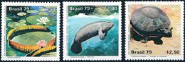Mint  Stamps Flora Flowers Fauna Turtle Manatee 1979  From  Brazil - Neufs