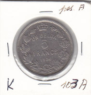 UN BELGA-5 FRANCS Nickel 1930 FR  Pos A - 5 Francs & 1 Belga