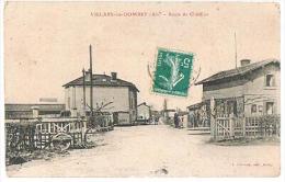 CPA : VILLARS-les-DOMBES (Ain) - Route De Châtillon- ANIMEE - A CIRCULE - 1910 - - Villars-les-Dombes