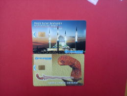 2 Phonecard Malysia Used - Malaysia