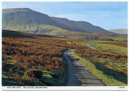 HAY ON WYE : THE BLACK MOUNTAINS   (10 X 15cms Approx.) - Breconshire