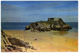 TENBY : ST CATHERINE'S ISLAND   (10 X 15cms Approx.) - Pembrokeshire