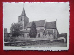 BELGIQUE - CAMBRON - CASTEAU - L´ EGLISE - VUE PRISE DU SUD -  " FOTO WOUTEERS , AVERBODE " - CARTE RARE - - Brugelette