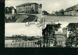 Lünen A.d. Lippe MB Stadtbad Hallenbad Hafen Siedlung Bebelstraße Sw 50er - Luenen