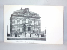 Koekelberg. Maison Communale. Publicité Cachet "Chocolats Des Chartreux. Confiserie Ducardon Mons". - Koekelberg