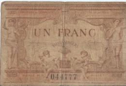 Chambre De Commerce D'Angers/Ville D'Angers/ 1 Franc /  Maine Et Loir/ 1915       BIL99 - Cámara De Comercio